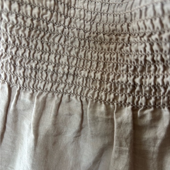 Metropark Light Beige Ruffle Top - Picture 10 of 11